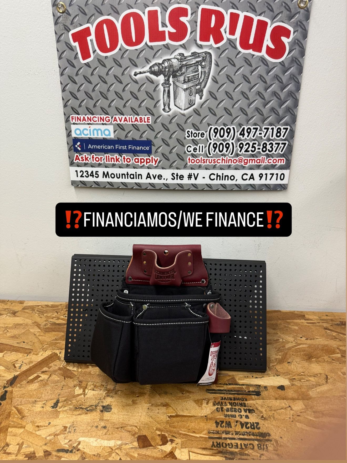 B8018DB OxyLights 3Pouch Tool Bag**(FINANCIAMOS/WE FINANCE)**