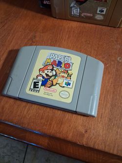 Nintendo 64 authentic Paper Mario $80 pick up in Glendale