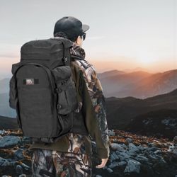 AMAZING GIFT!!! ONLY $35: External Frame Backpacks for Hiking and Hunting, 70L Large Capacity