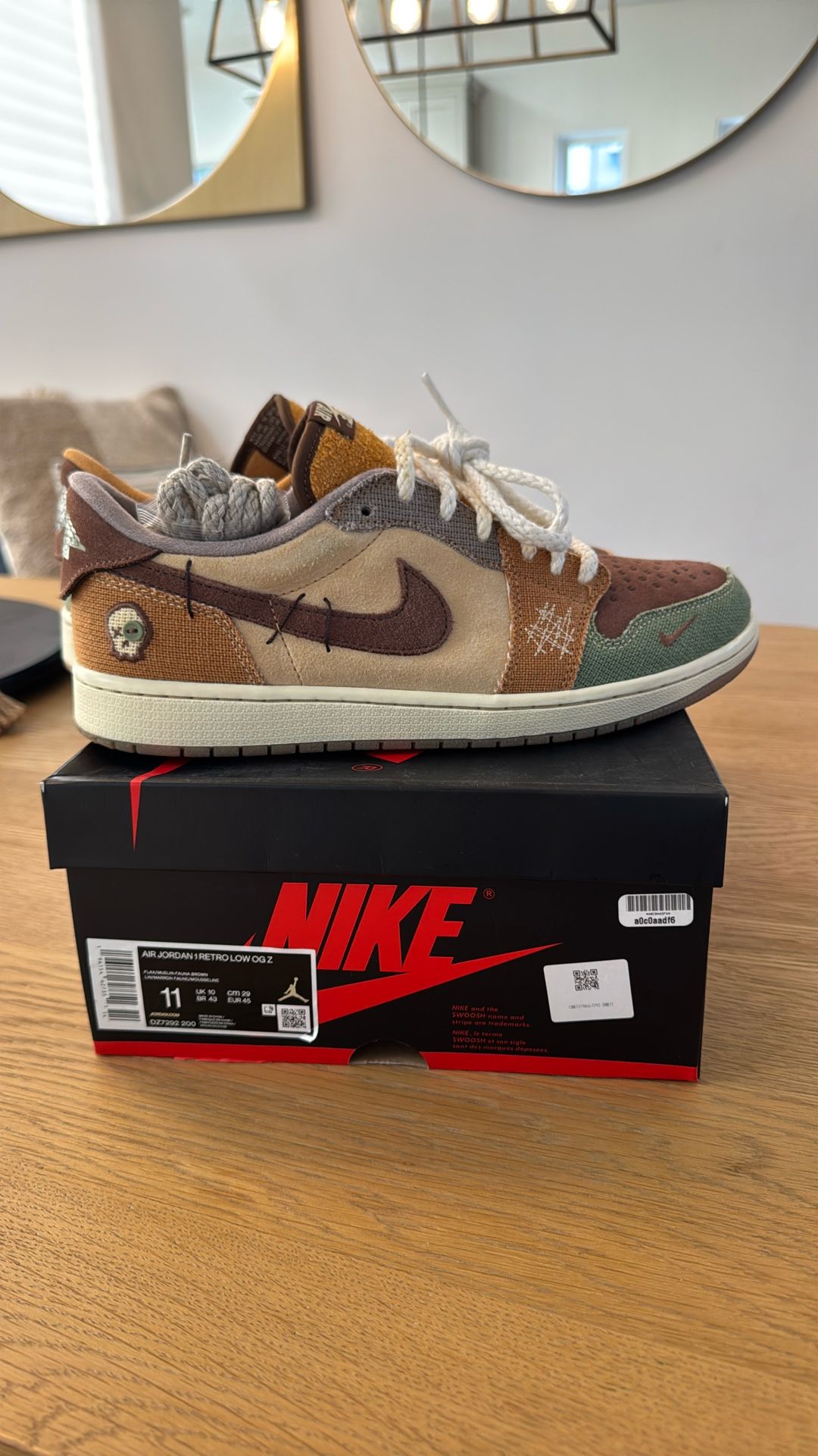 Jordan 1 Low Voodoo Size 11