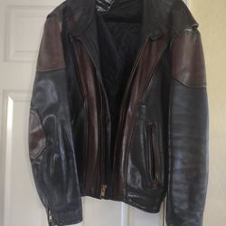 Leather Riding Jacket 