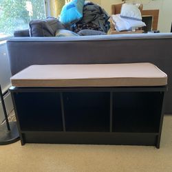 Bench With Cubbies