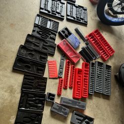 Snap On Tools Socket Pliers Extension Wrench Adaptor Trays