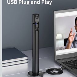 CZUR Halo X Pro Dual Webcam for PC, 1080P Web Camera with Microphone, USB Camera for Computer, 90° View, Plug & Play, Compatible with Windows&Mac, for