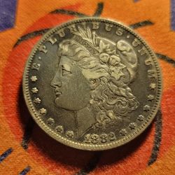 1882 Morgan Silver Dollar 