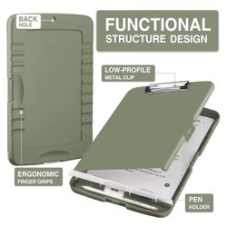 Clipboard with Storage/Pen Holder