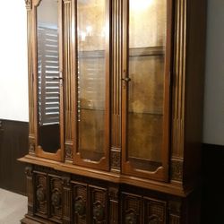 Lighted China Cabinet