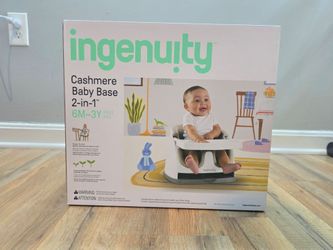 Ingenuity Baby Base 2-in-1 Booster Seat – Cashmere