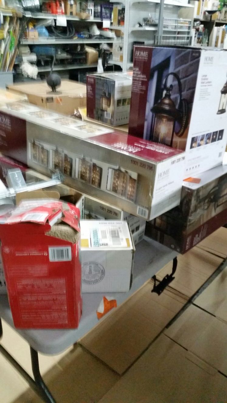 Clearances warehouses 1.00 and up new used take bundles for good price