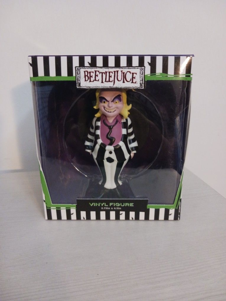 Brand New Culturefly Beetlejuice 1989 Animated Series Vinyl Figure 4.5 inches