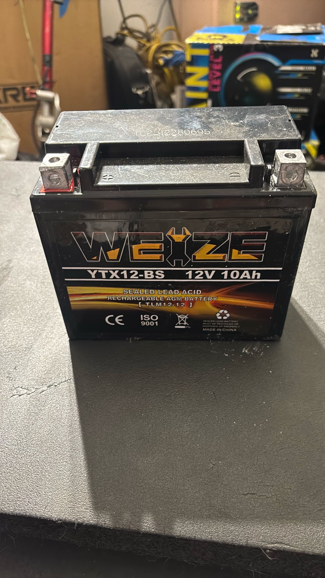 12v Motorcycle Battery