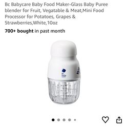 Baby Food Puree Blender Processor