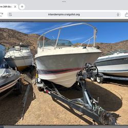 1979 running boat Volvo  motor