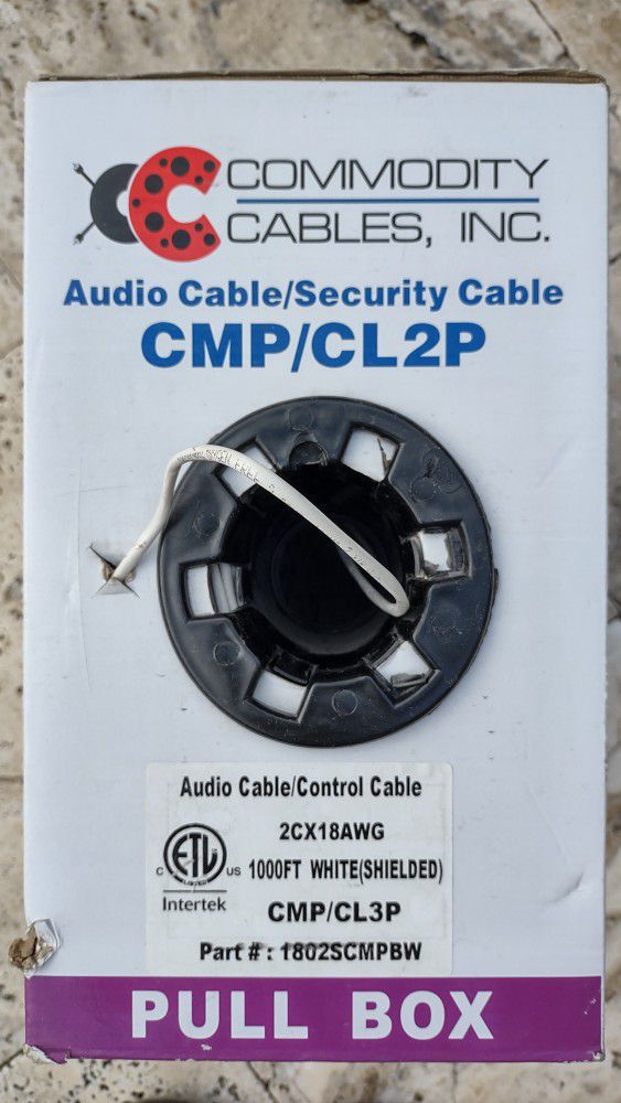18AWG Speaker Or House Security System Wire 
