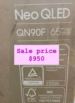 Samsung - 65” Class QN90F Series Neo QLED Mini LED 4K UHD SamsungVision AI Smart Tizen TV