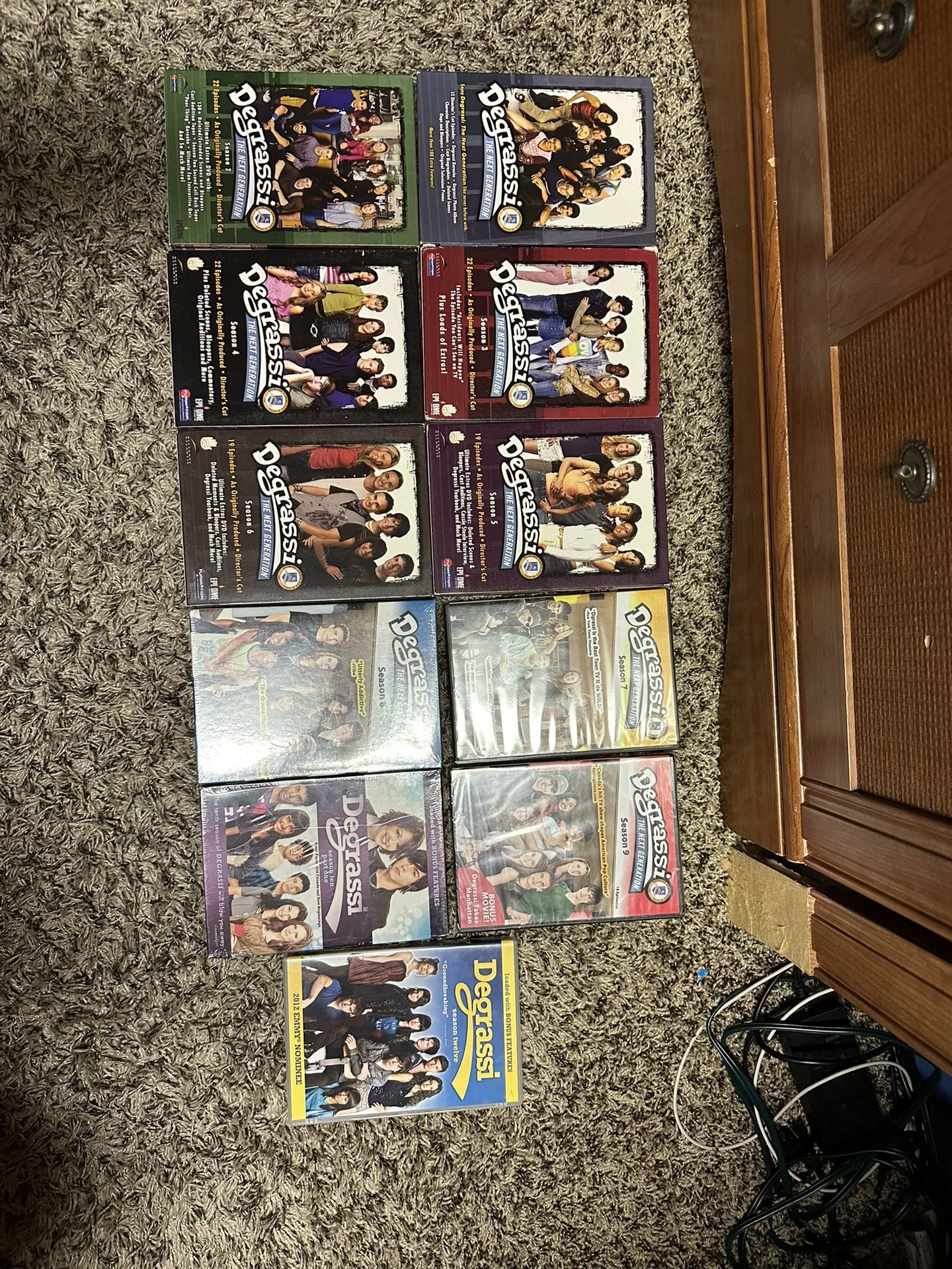 Degrassi The Next Generation Seasons 1-10 & 12 DVD sets!! Missing Season 11!