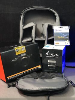 33MP Full-Frame a7 IV Sony with Sirui Aurora 35mm f/1.4 , UV filter and Padded Camera Bag