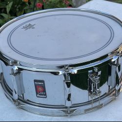 Olympic Premier Snare Drum 5.5"x 14" 8 LUG Chrome Deluxe Steel England