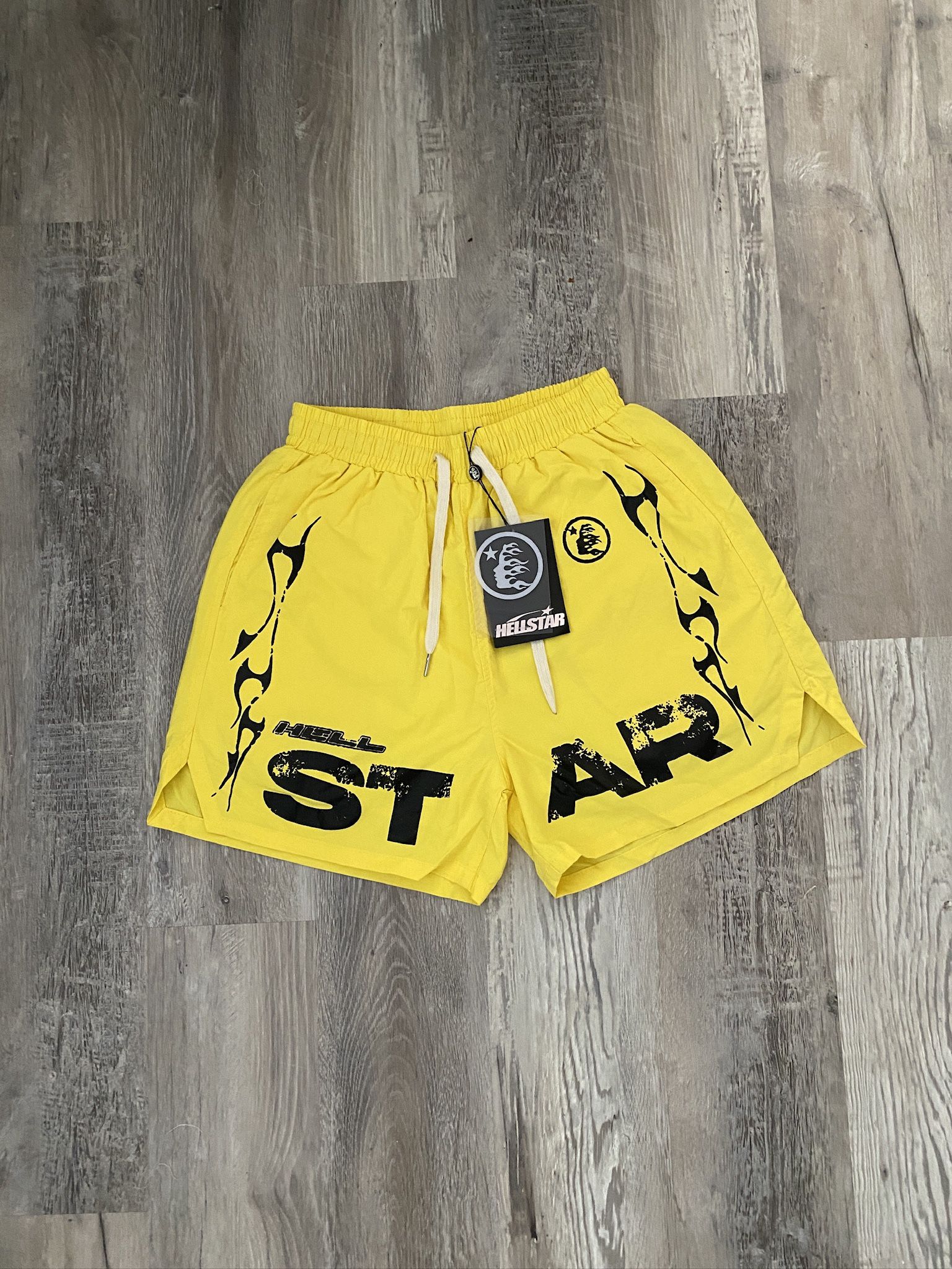 Yellow Hellstar Shorts 1:1