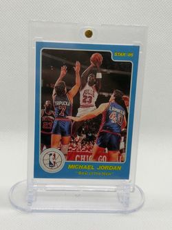 Star 86 Michael Jordan Card