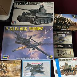 World War 2 Models, Tanks/Planes/ Infantry 