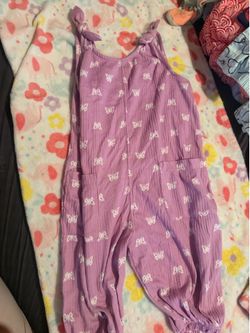 Old Navy girl purple romper