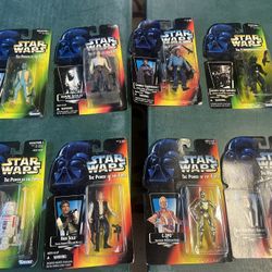 1995/1996 Kenner Star Wars Figured New/Unopened
