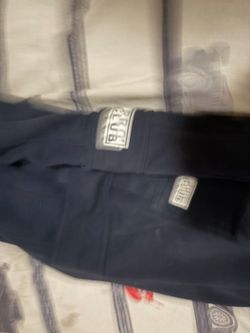 Navy blue pro club sweatpants