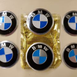 BMW Wheel Center Cap Emblems (6)