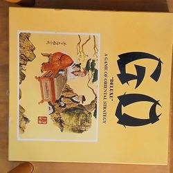 Wooden Go Board And Pieces