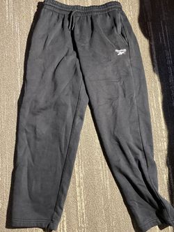 Black Reebox Sweat Pants
