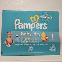 Caja De Pañales Etapa 1 Pampers 