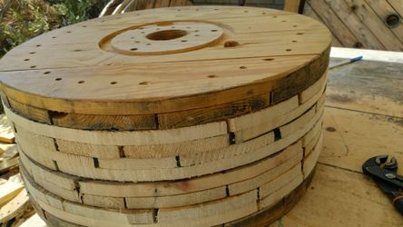Rustic Wood Round