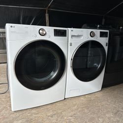 Lg Front Loader Washer & Dryer Set /60 DAY WARRANTY 📍5200 E 10TH AVE TAMPA FL 33619📍