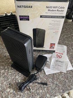 Netgear Modem Router C3700 New