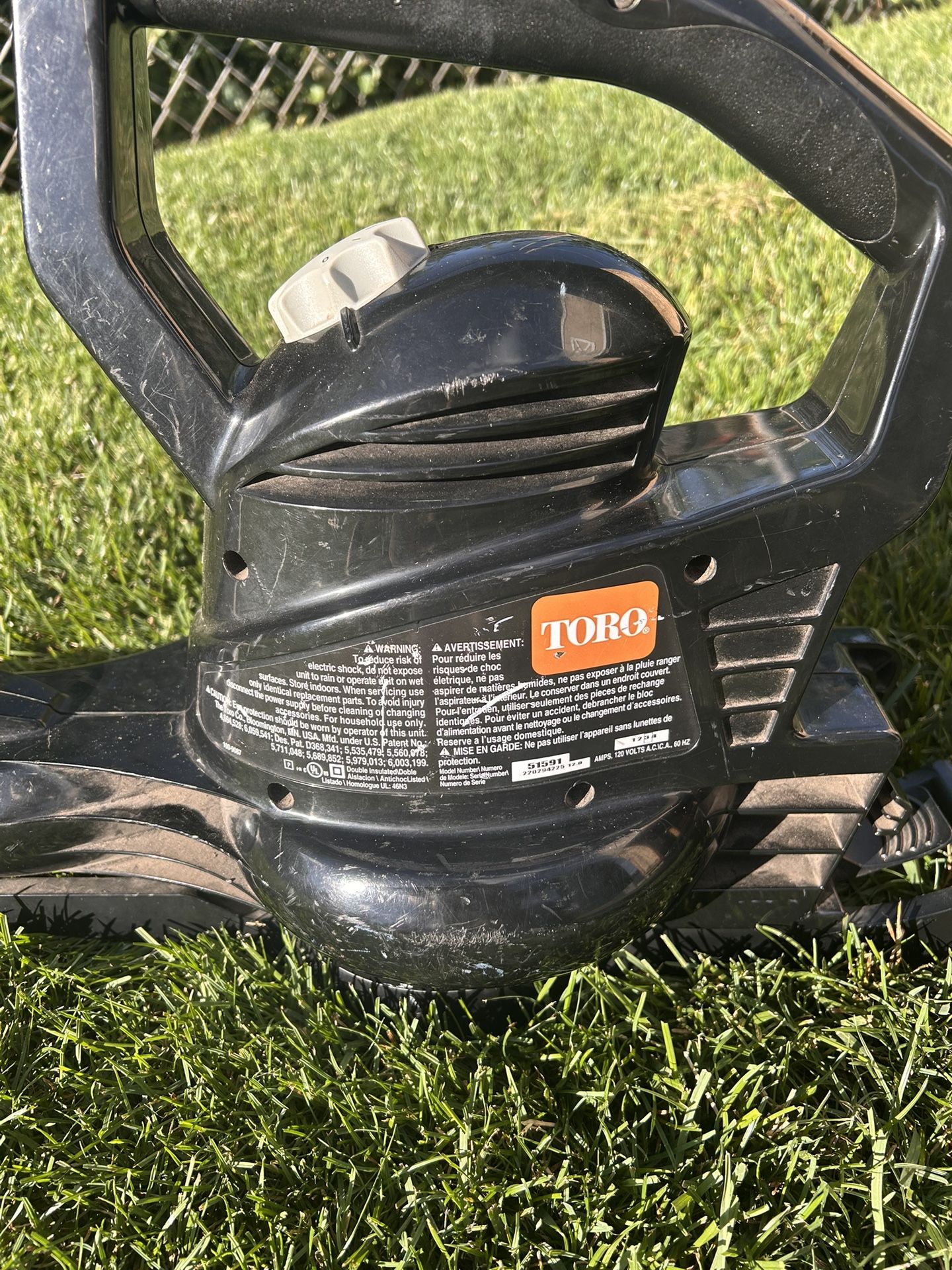 CORDED LEAF BLOWER