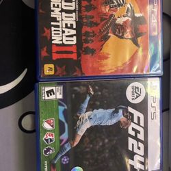 Ps4 5 Disc Games 50$ Both Or Trade