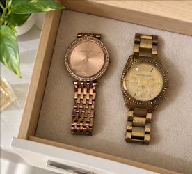 Lot of 2 Michael Kors Women's Watches - As-Is