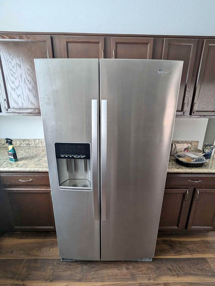 Stainless Steel Whirlpool Refrigerator