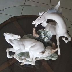 Lladro  Playful Horses