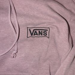 Vans Off The Wall Crop Hoodie Size Small