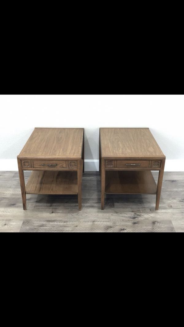 Mersman Vintage Mid Century Side Tables For In Vancouver Wa Offerup