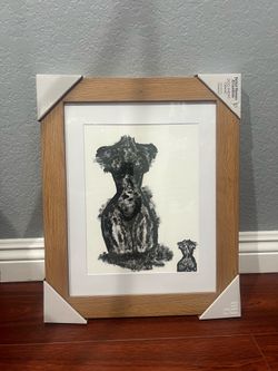 Framed Acrylic Painting
