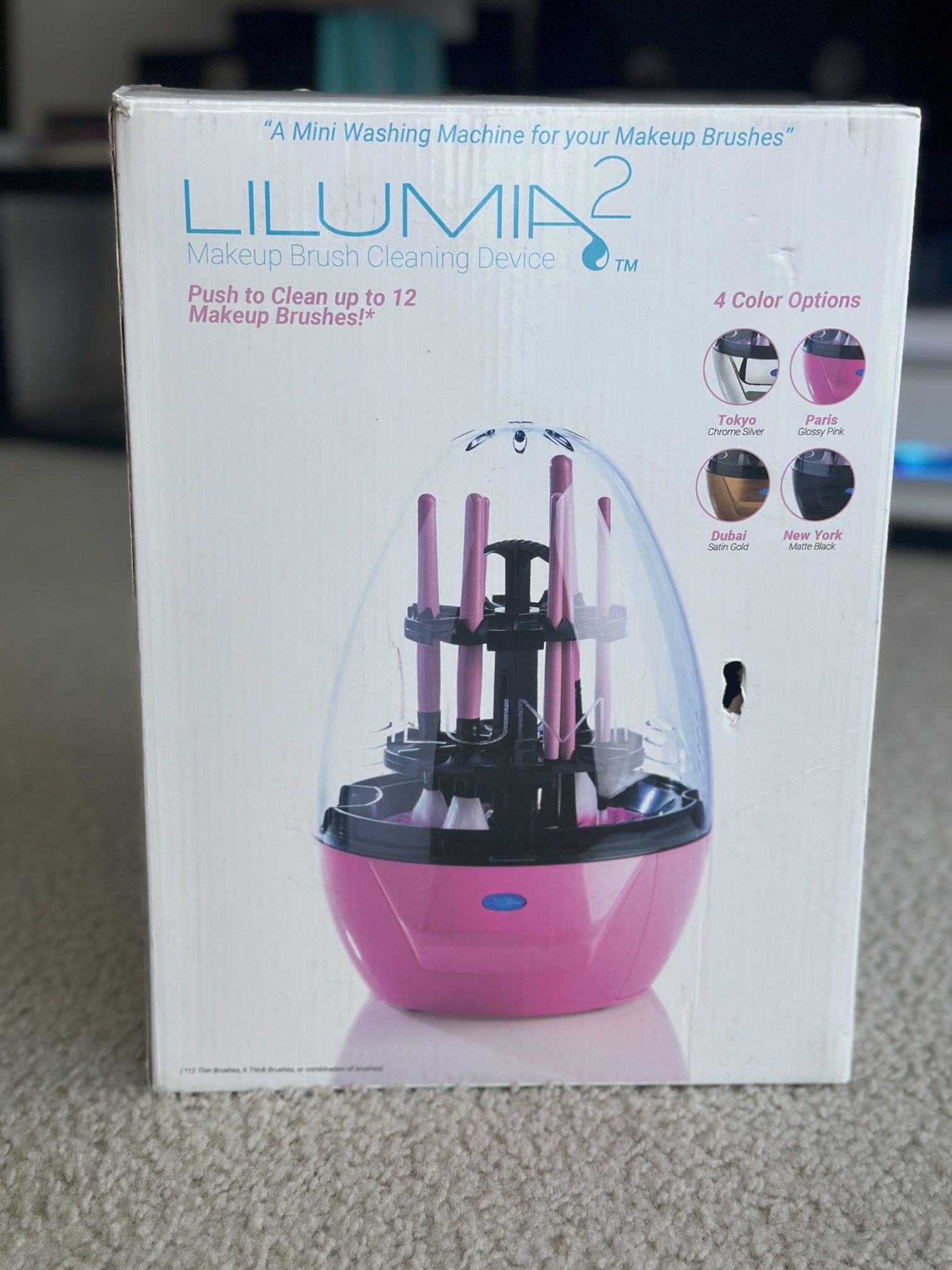 Lilumia 2 Makeup Brush Cleaner Device Paris (Matte - Electronic Cleaning Machine