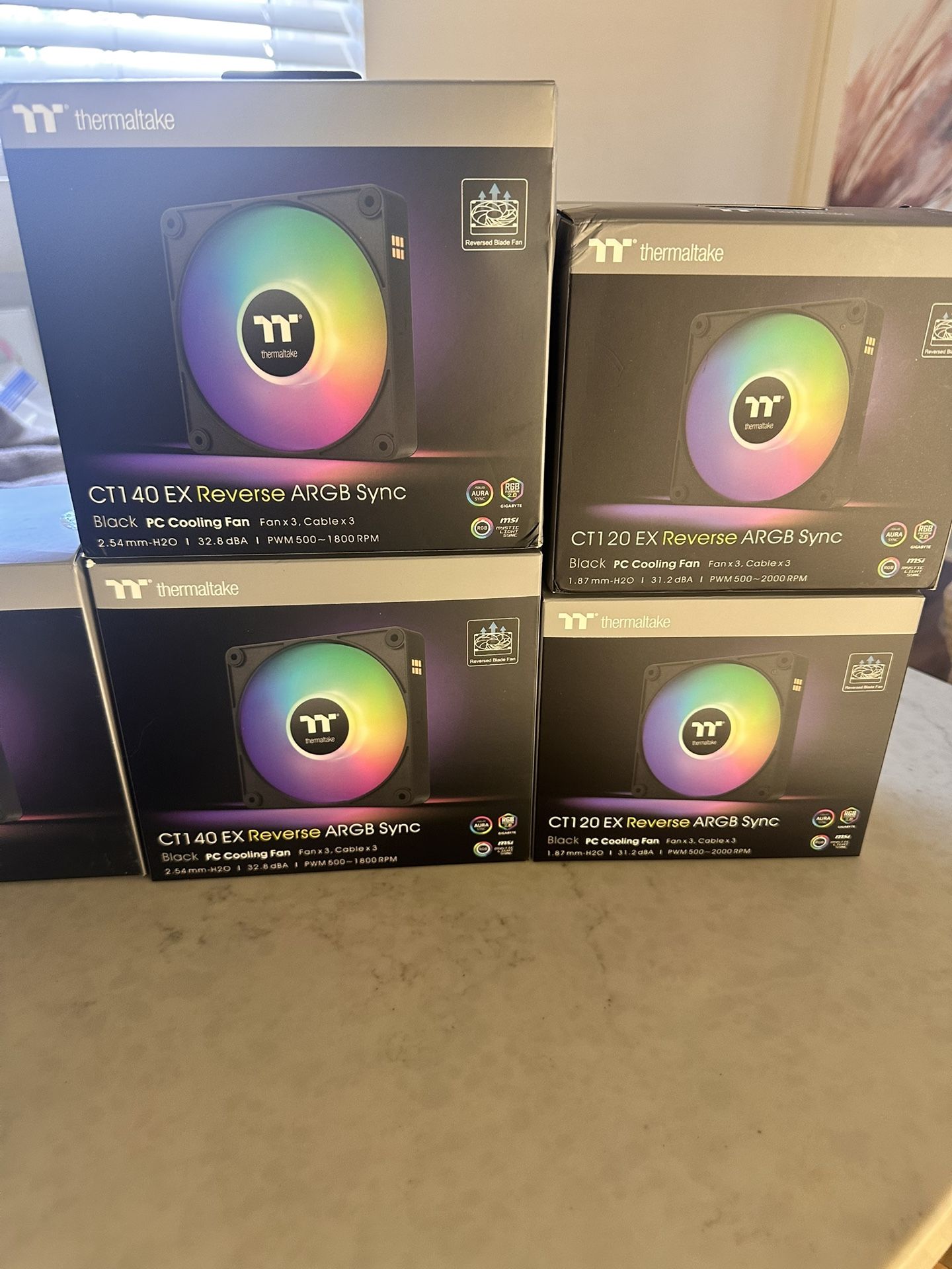 Thermaltake CT 120mm & 140mm EX ARGB Fans