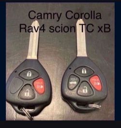 Llaves Y Controles Para Toyota Completa Lista Keys cut And Ready Camry Corolla RAV4 Scion Tc Xb