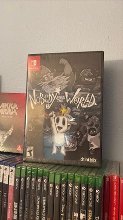 LRG Limited Run Games Nobody Saves the World Rare Big Box Collectors Edition Sealed