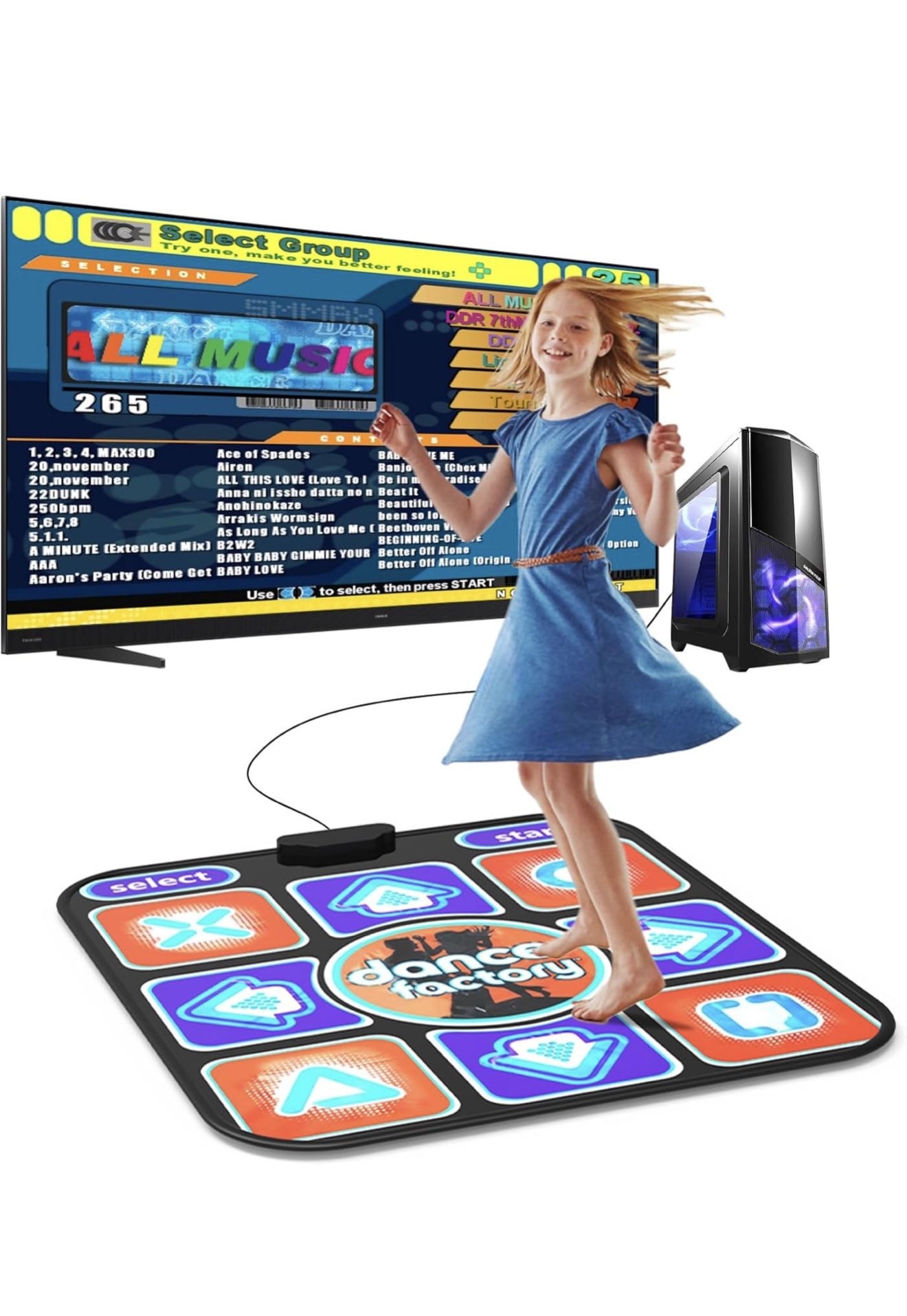 USB Dance Mat for PC/Computer