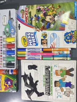 Crayola/art supplies/coloring books