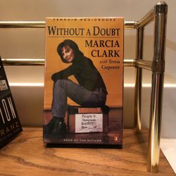 Without A Doubt by Marcia Clark, Audiobook Cassettes. OJ Simpson Trial. NEW